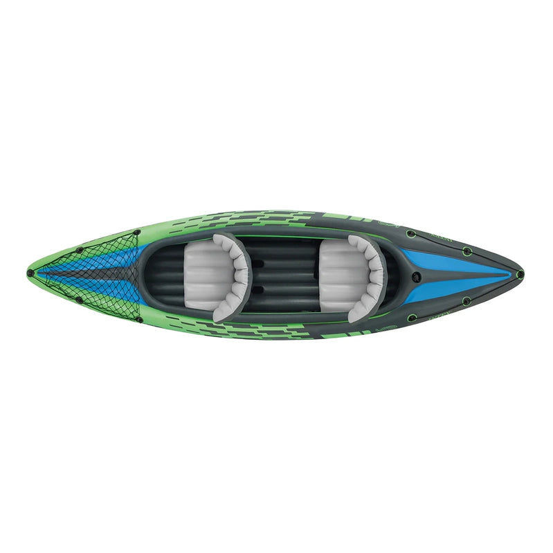 Intex Challenger K2 Inflatable Kayak With Oars And Hand Pump