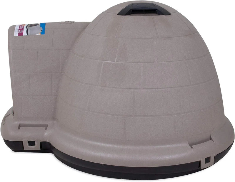 Petmate Indigo Dog House, Igloo Dog House, Made In USA With 90% Recycled Materials