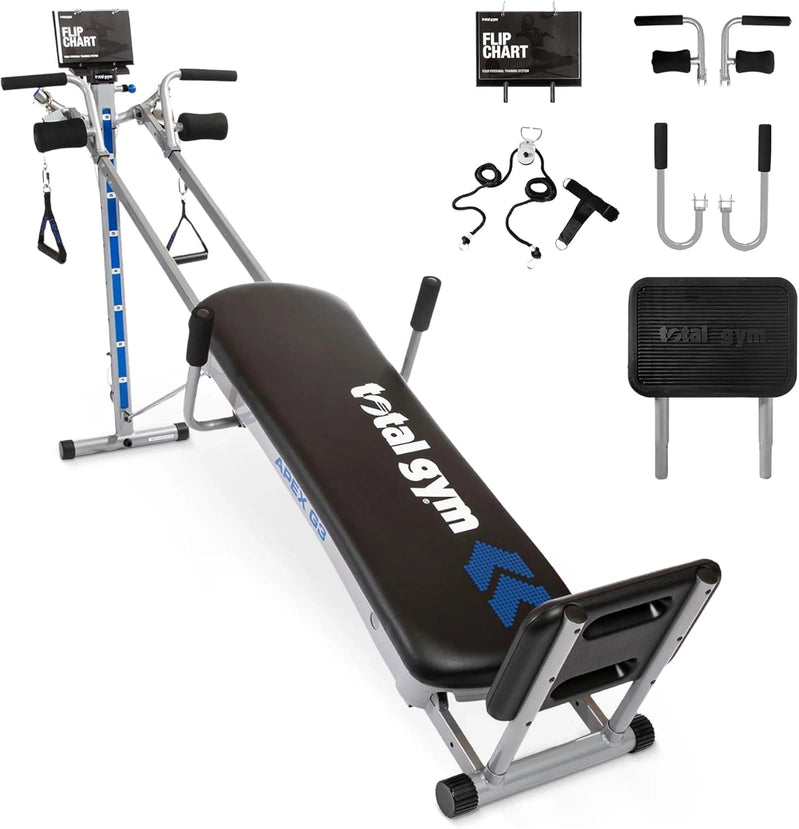 Total Gym Apex Full Body Workout System, Indoor Home Gym
