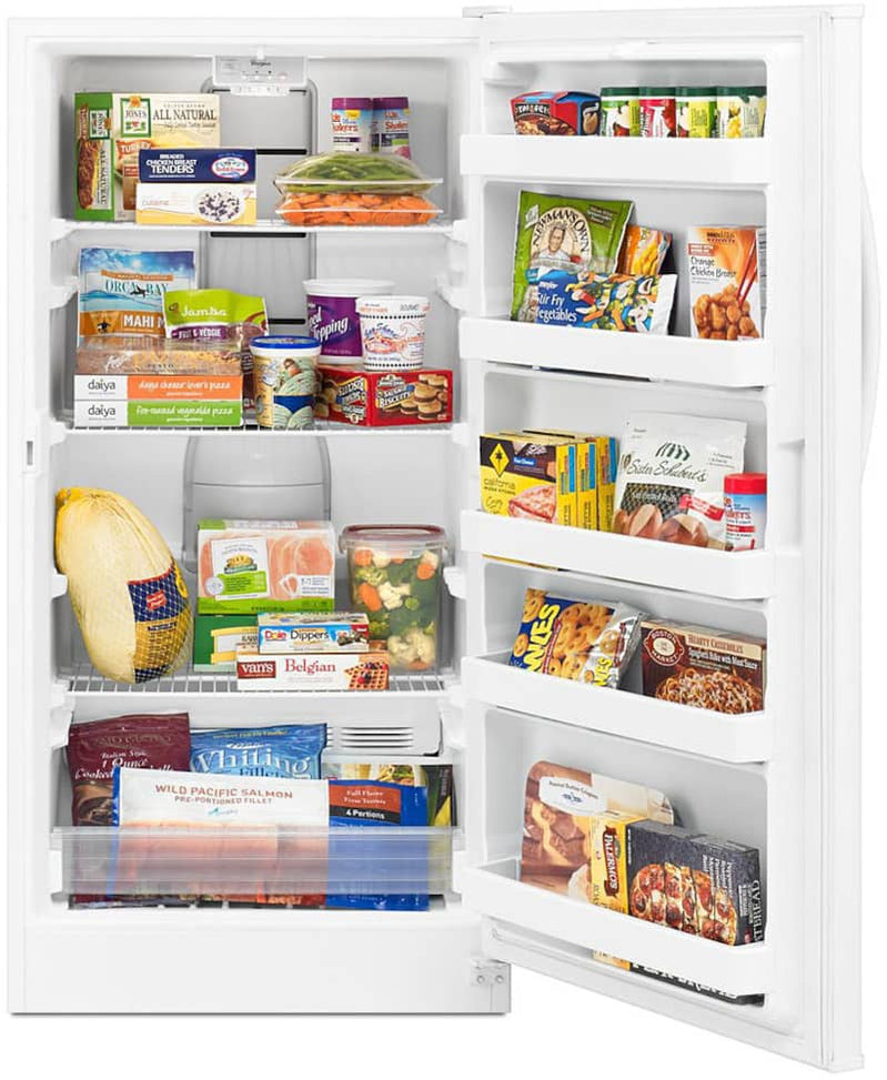 Whirlpool 16 Cu. Ft. White Upright Freezer With Frost-Free Defrost Last Day For 28324924