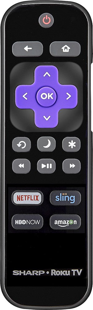 Sharp 55 In. Class, 54.6 In. Diag.- LED, 1080p, Smart, Hdtv Roku TV