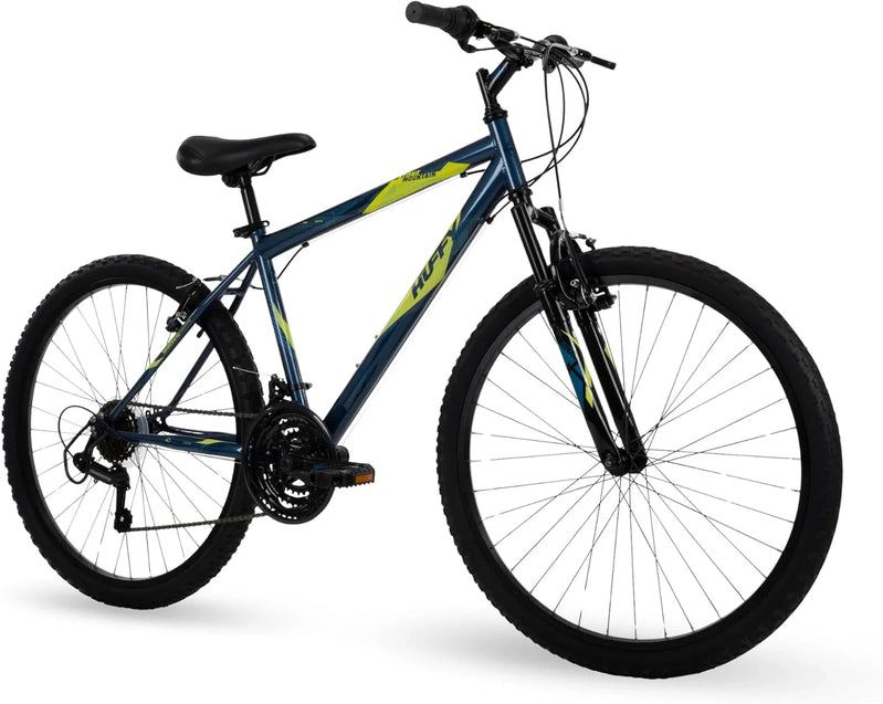 Huffy Stone Mountain Hardtail Mountain Bike For Boys/Girls/Men/Women, 20 In./24 In./26 In. Sizes, 6 Or 21 Speed Shimano Twist Shifting