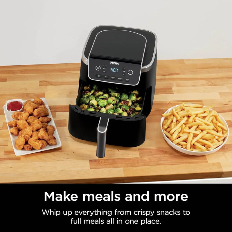 Ninja Air Fryer Pro XL 6-in-1 With 6.5 Qt. Capacity Max Crisp Air Fry Air Roast Bake