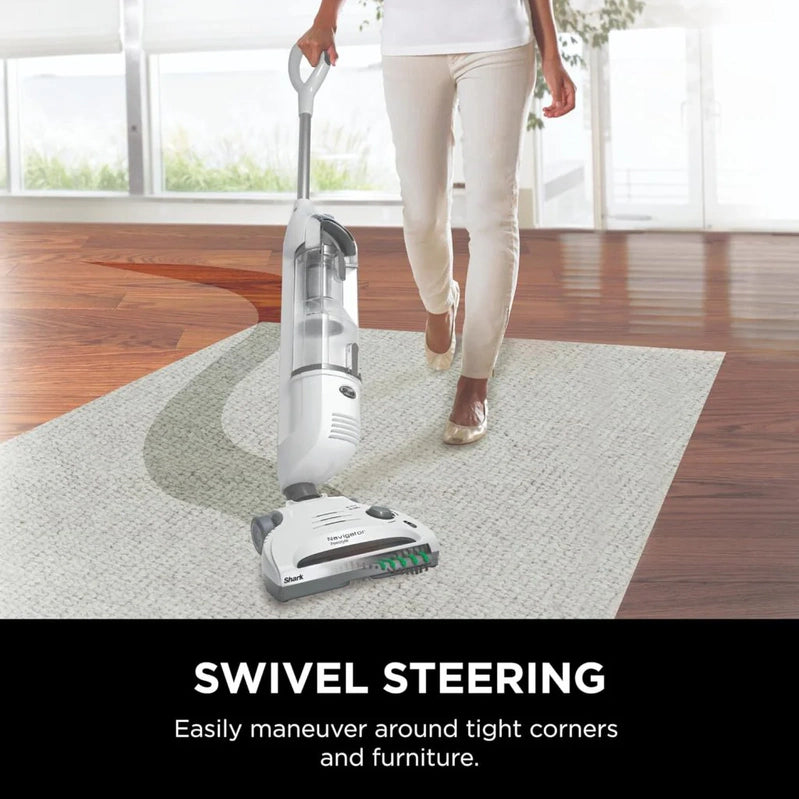 Shark SV1106 Navigator Freestyle Cordless Stick Vacuum, Lightweight, White/Grey, For Carpet And Pet Hair