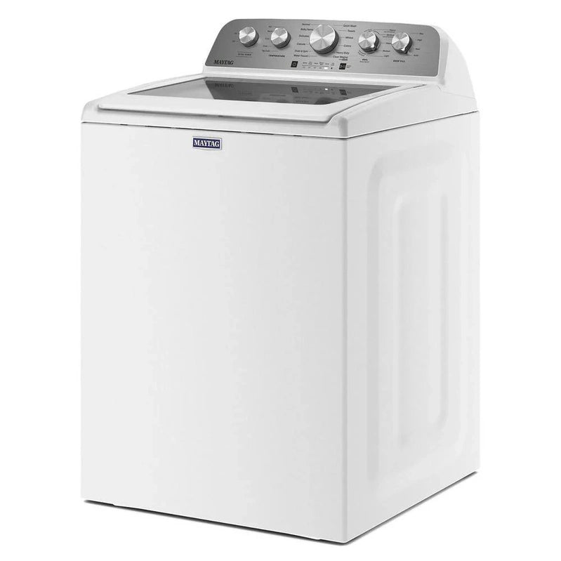 Maytag 4.8 Cu. Ft. Top Load Washer With Extra Power Boost, White, MVW5430MW