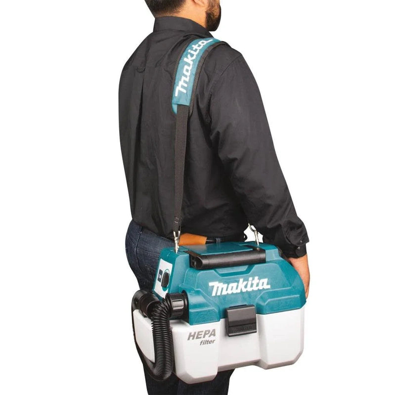 Makita 18V Lxt 2 Gallon Hepa Portable Wet/Dry Dust Extractor/Vacuum Kit XCV11T From Makita