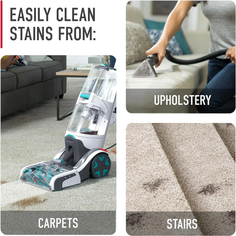 Hoover SmartWash Plus Automatic Carpet Cleaner For Carpets And Upholstery, Deep Cleaning Carpet Shampoo, FH52000