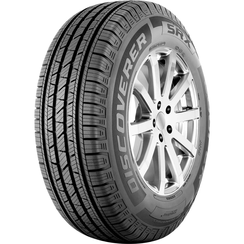 Pair Of 2, Two Cooper Discoverer SRX 235/60R18 107V XL A/S All Season Tire Fits, 2017-19 Honda CR-V EX-L, 2011-17 Honda Odyssey Touring Elite