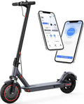 Electric Scooter, 350W/500W Powerful Motor, 8.5 In./10 In. Solid Rubber Tires, 19/22 Mph, 28/21/12 Mile Range, Dual Brakes