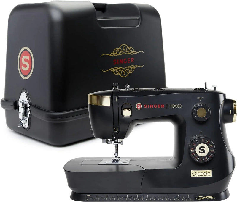 Singer Special Edition Super Bundle, Vintage Style Heavy Duty 500 Classic Sewing Machine Plus Carrying Case