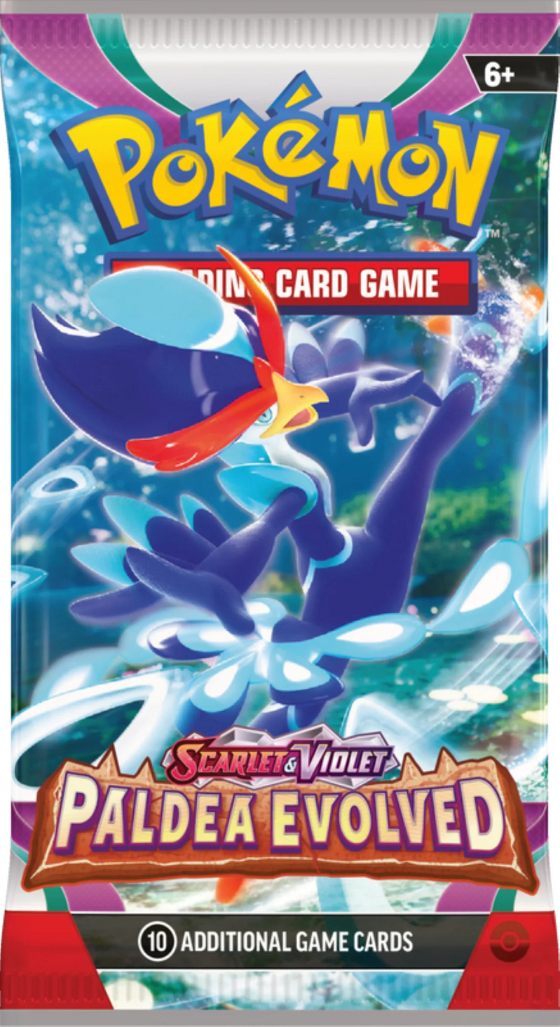 Pokemon Trading Card Game Scarlet And Violet 2 Paldea Evolved Booster Bundle 6 Booster Packs